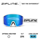 KLIK Goggles - Replacement Lenses Only ZiplineSki 