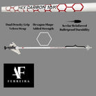 Zipline Hex Carbon 16.0K - Alex Ferreira Signature Poles - ZiplineSki