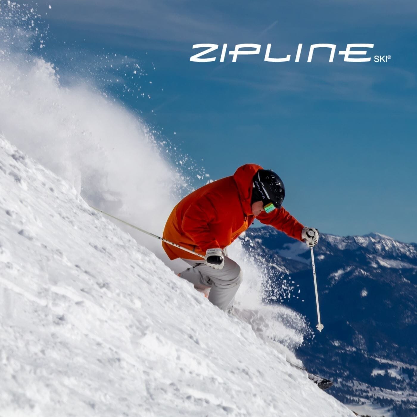 Zipline Podium 14.0 Graphite Kevlar Hybrid Ski Poles - ZiplineSki
