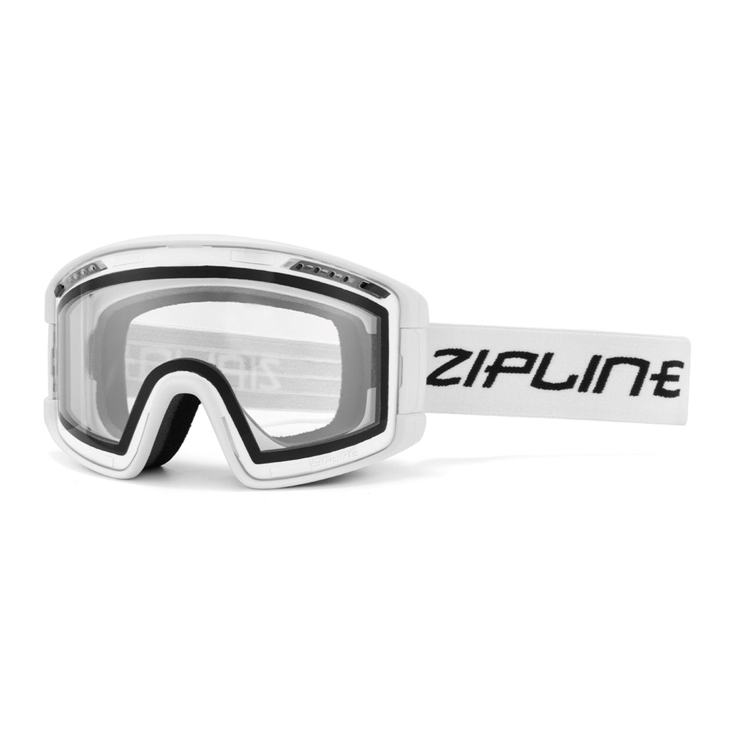 KLIK Goggles - Replacement Lenses Only ZiplineSki White Clear 