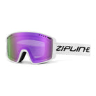 KLIK Goggles - Replacement Lenses Only ZiplineSki White Passion Fruit - Gray Lens 