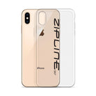 iPhone Case - Black Printing - ZiplineSki