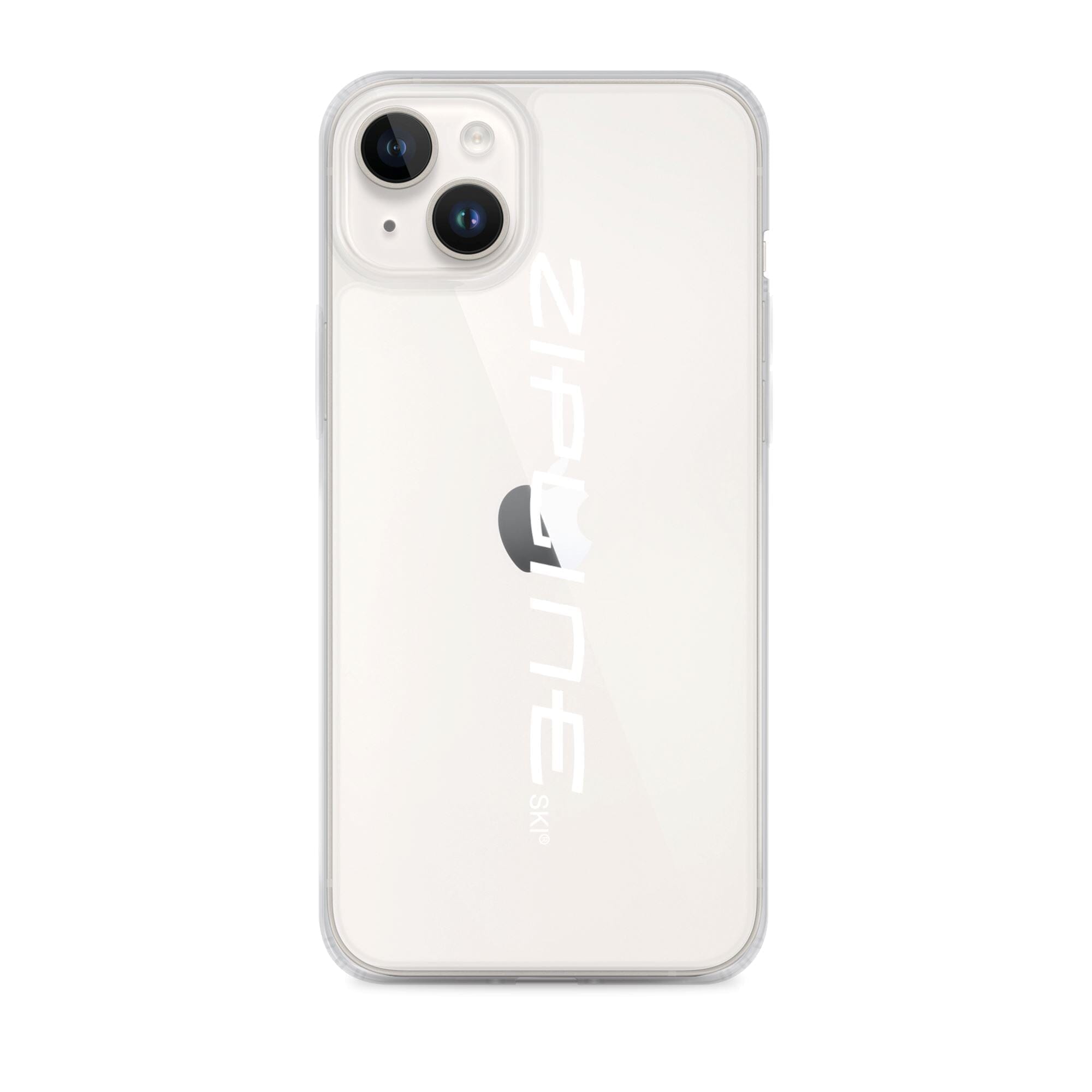 iPhone Case - White Printing - ZiplineSki