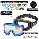 KLIK Goggles - Black Frame ZiplineSki 