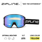 KLIK Goggles - Black Frame ZiplineSki 