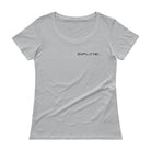 Ladies' Scoopneck T-Shirt - Light Colors - ZiplineSki
