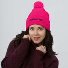 Neon Pom-Pom Beanie - ZiplineSki