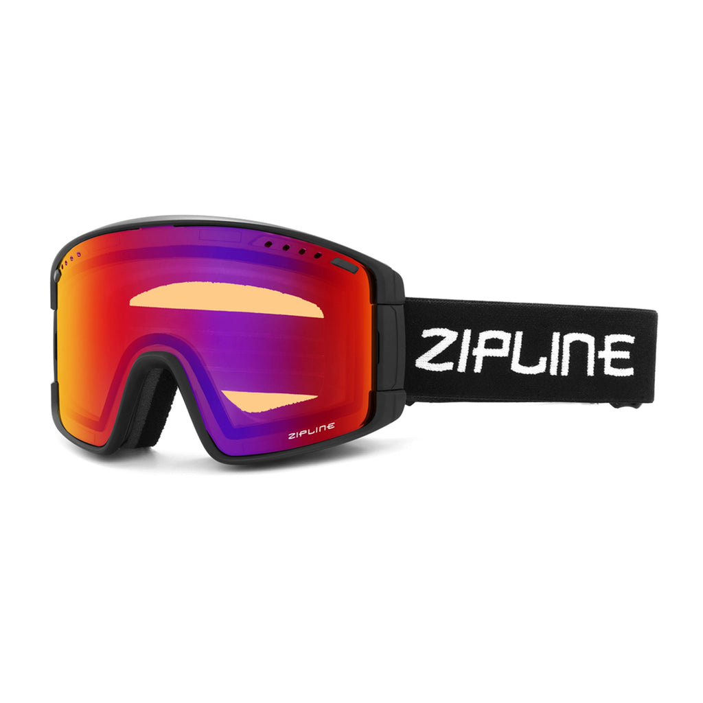 New Hybrid XT Goggles ZiplineSki Scorched - Amber Lens 