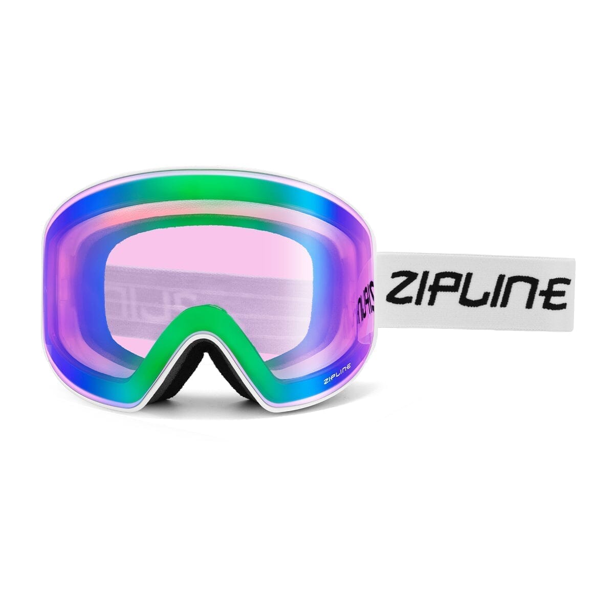 Podium XT Goggles - White Frame - ZiplineSki