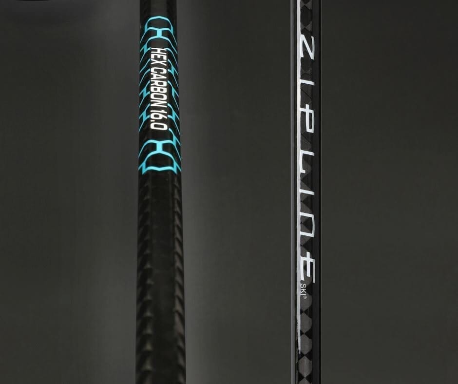 Zipline Hex 16.0 Carbon Weave Ski Poles - ZiplineSki