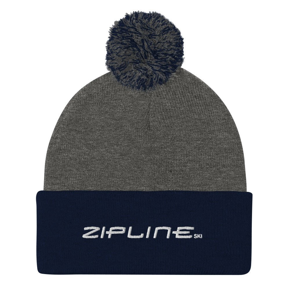 Zipline Pom-Pom Beanie - ZiplineSki