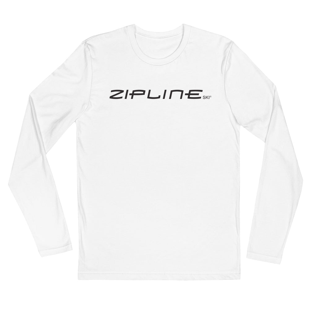 Zipline Ski Long Sleeve Fitted Crew - ZiplineSki