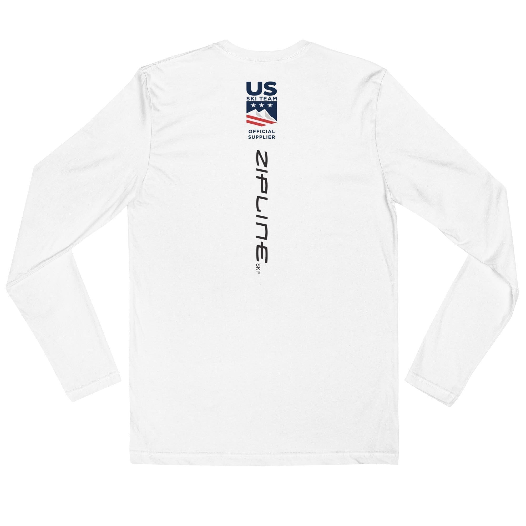 Zipline Ski Long Sleeve Fitted Crew - ZiplineSki