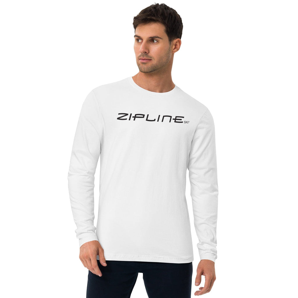 Zipline Ski Long Sleeve Fitted Crew - ZiplineSki